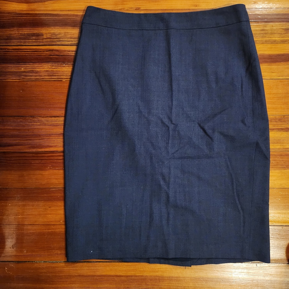 Banana Republic Dark Blue Pencil Skirt